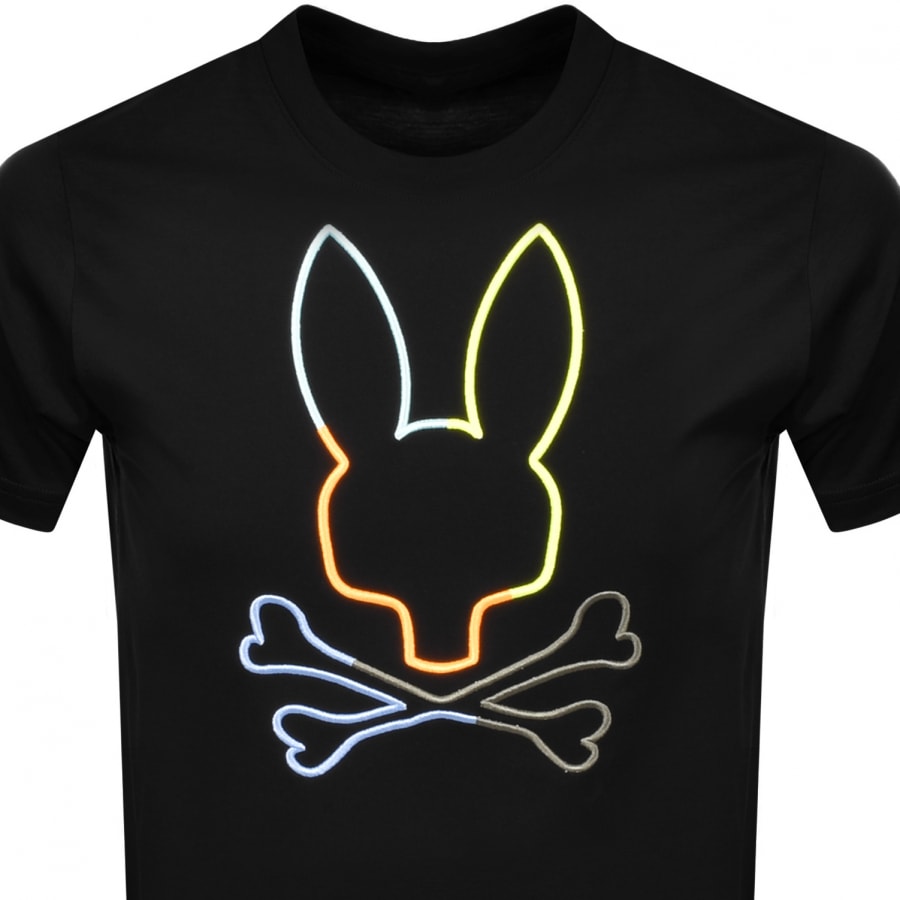 Alternative Image for ProductPsycho Bunny Sheffield Logo T Shirt Black2